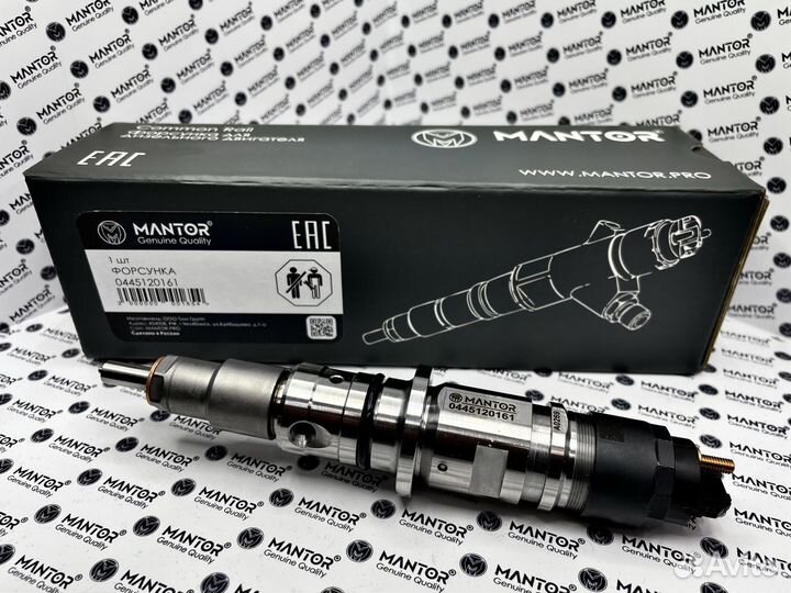 Форсунка топливная mantor Common Rail 0445120374