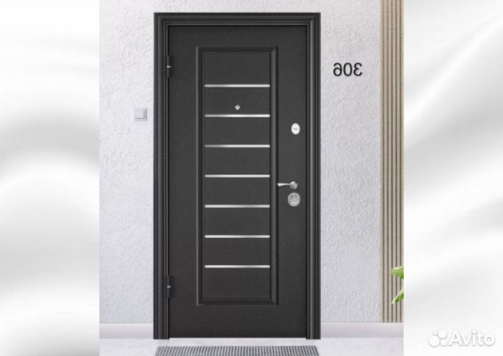 Входная дверь в квартиру металлическая