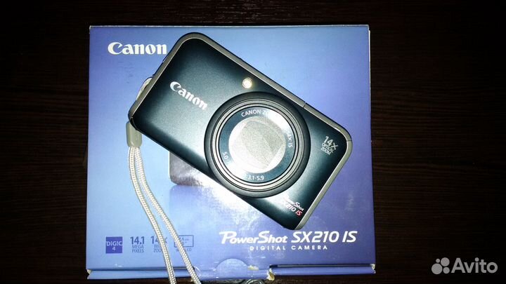 Фотоаппарат Canon PowerShot SX210 IS