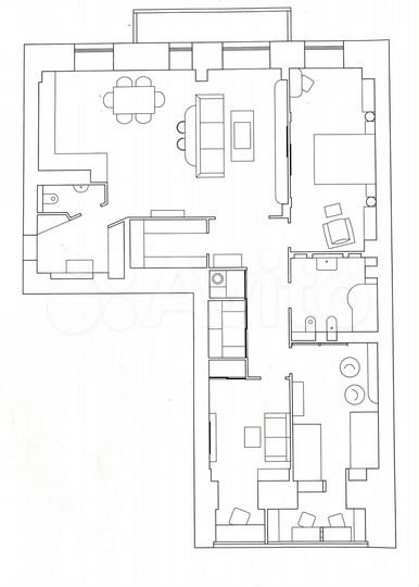 4-к. квартира, 133 м², 3/11 эт.