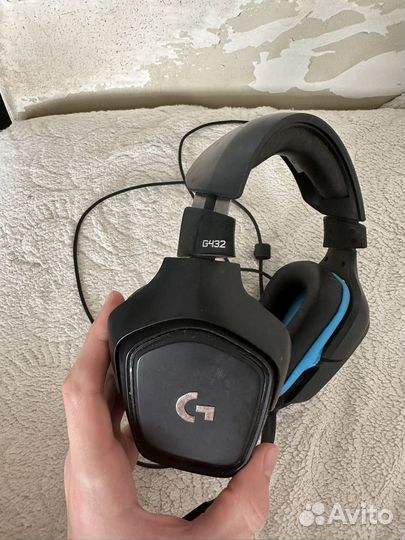 Игровые наушники logitech g432