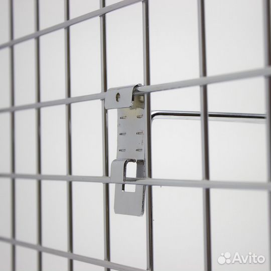Еврокрючок на сетку L150 мм, хром