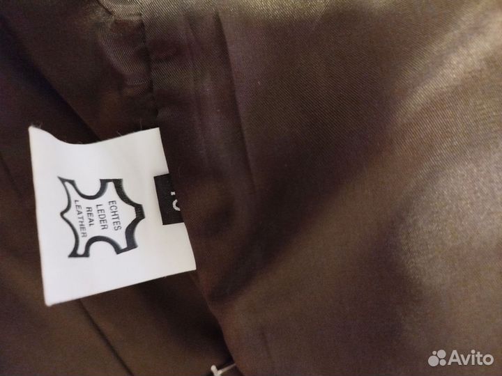 Жилетка женская кожаная натуральная