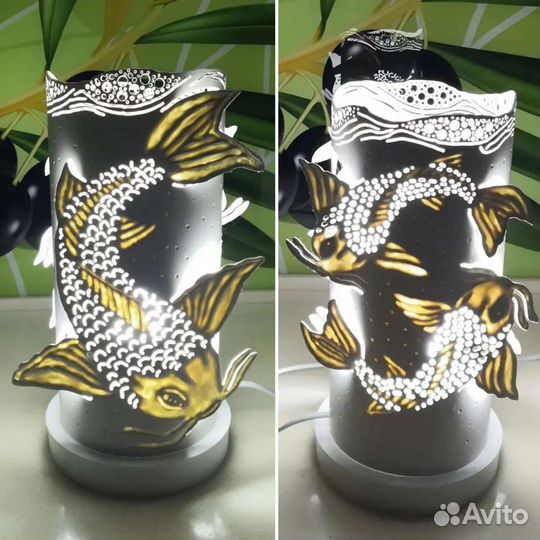 Светильник ручная работа