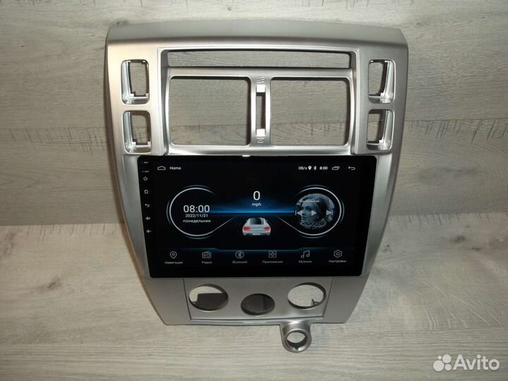 Магнитола Hyundai Tucson 1 2004-2009 Android