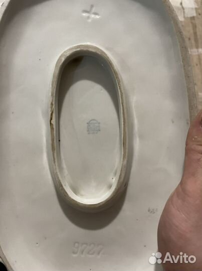 Фарфоровая скульптурная композиция «собаки - гончи