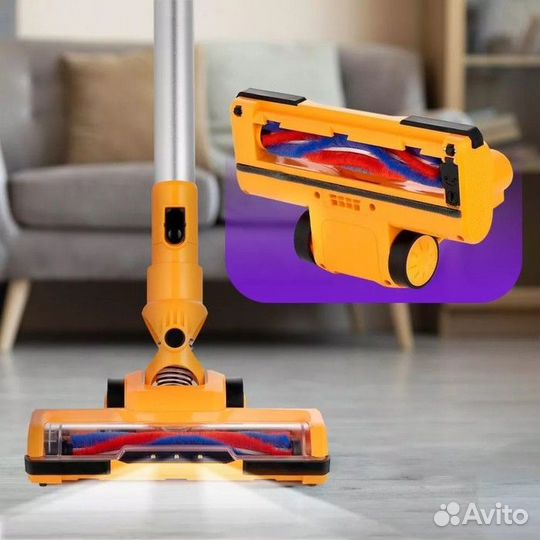 Пылесос Kitfort кт-5251, вертикальный, 120 Вт, 0.8