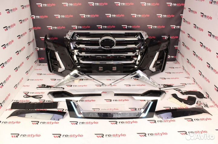 Обвес Toyota Land Cruiser 200 с 16