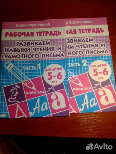 Е. Бортникова Развиваем навыки чтения и письма