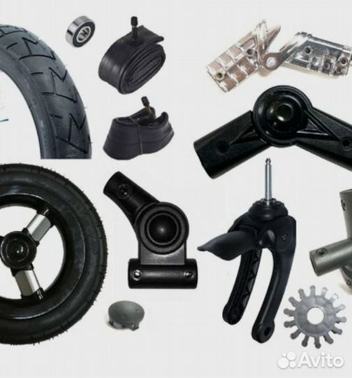 Запчасти для детских колясок Riko