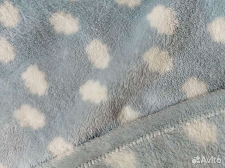 Плед детский плюшевый