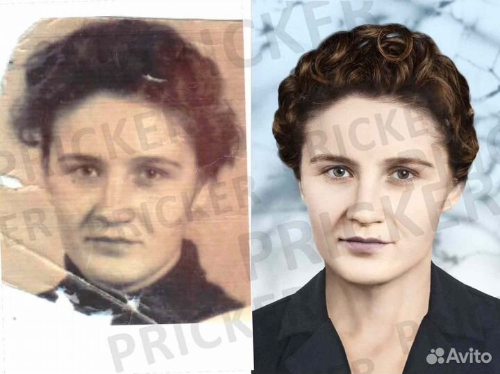 Реставрация, восстановление старых фотографий