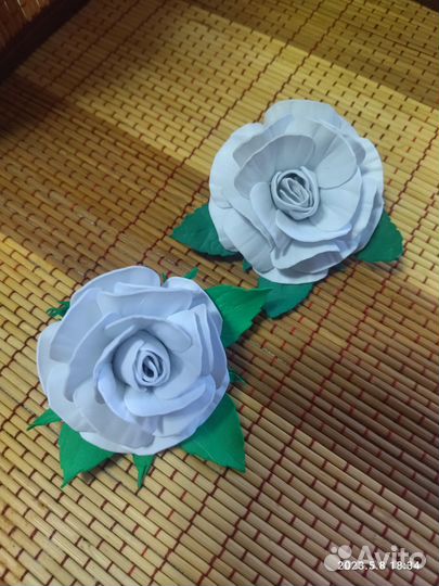 Резиночки для волос из фоамирана ручная работа