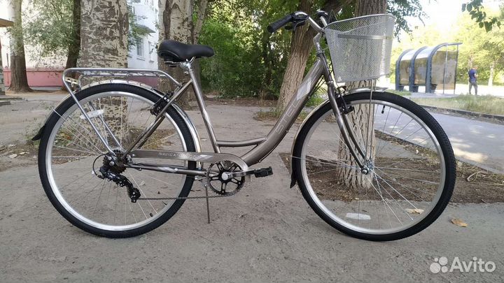 Велосипед 28д Stels Navigator 395+корзина 7 ск