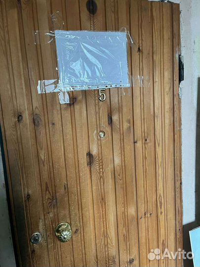 Полотно дверное (под обшивку)