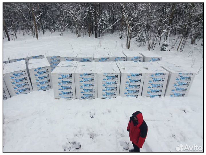 Газобетонные блоки с завода Bonolit