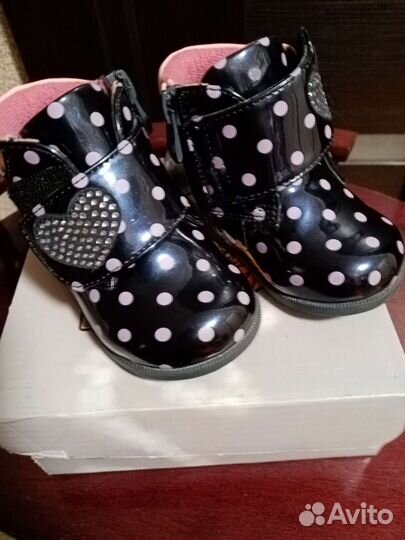 Ботинки детские 19 размер