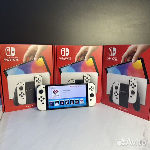 Nintendo switch Oled прошитая Новая