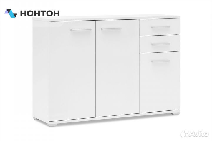 Комод Fun кд-3 белый