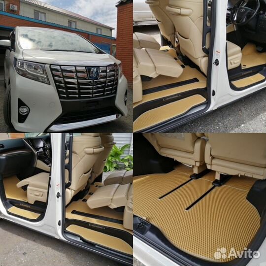 Ева коврики на Toyota Alphard/Vellfire EVA коврики
