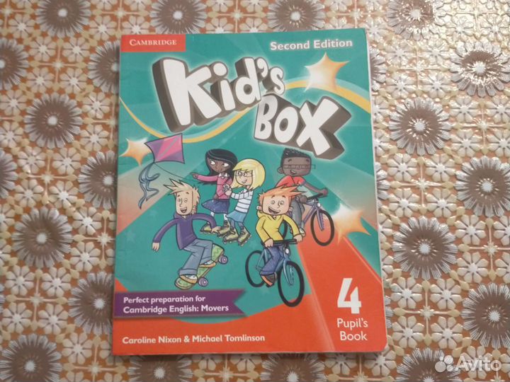 Учебник английского kid's box 4