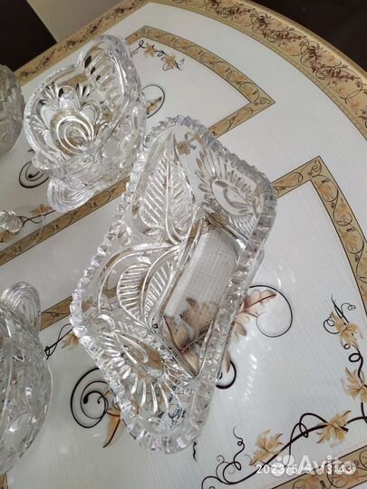 Хрустальные фужеры бокалы СССР