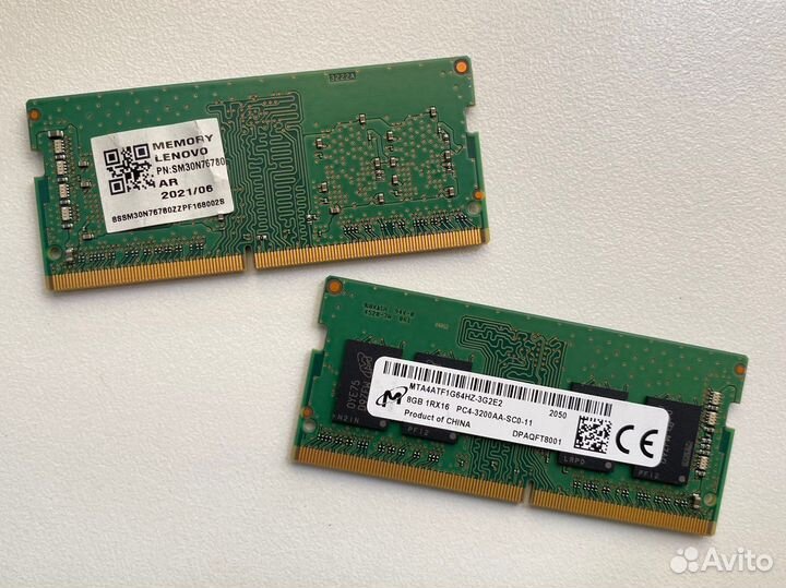 Sodimm ddr4 16gb 3200 Lenovo