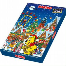 Рождественский Адвент-Календарь haribo 300г