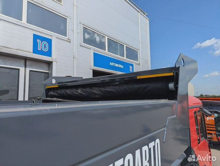 Полог на самосвал с механизмом намотки