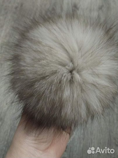 Помпоны из натурального меха