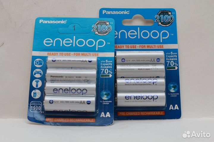 Аккумулятор AA Eneloop 2100mAh 4шт