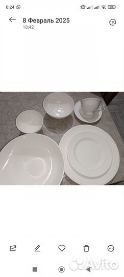 Столовый сервиз Vessen