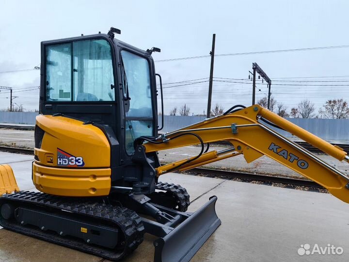 Мини-экскаватор Kato HD33V5, 2023