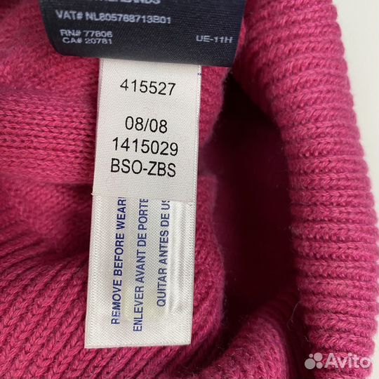 Хлопковая шапка Tommy Hilfiger оригинальная