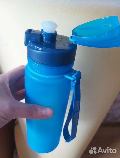 Бутылка для воды новая 0.5л