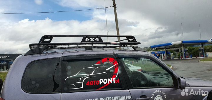 Багажник Шевроле Нива экспедиционная корзина