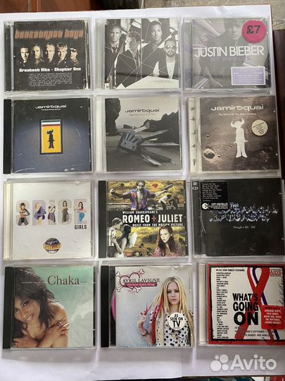 Фирменные CD POP-ROK-Techno