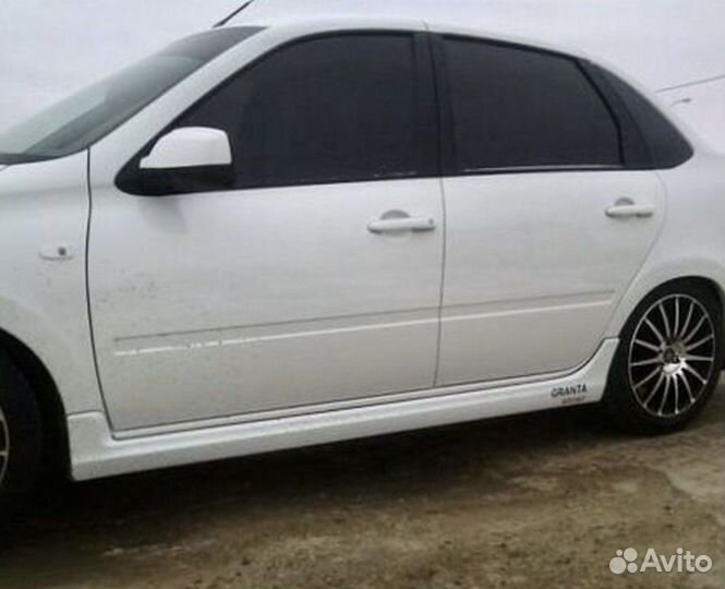 Пороги granta sport оригинал в цвет