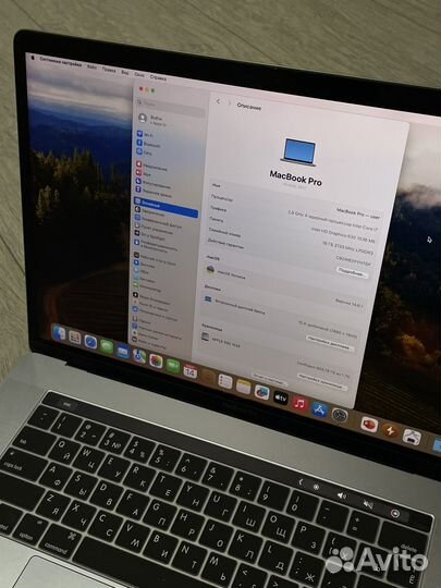 Apple macbook pro 15 2017 1tb