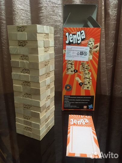 Настольная игра Jenga (Дженга)