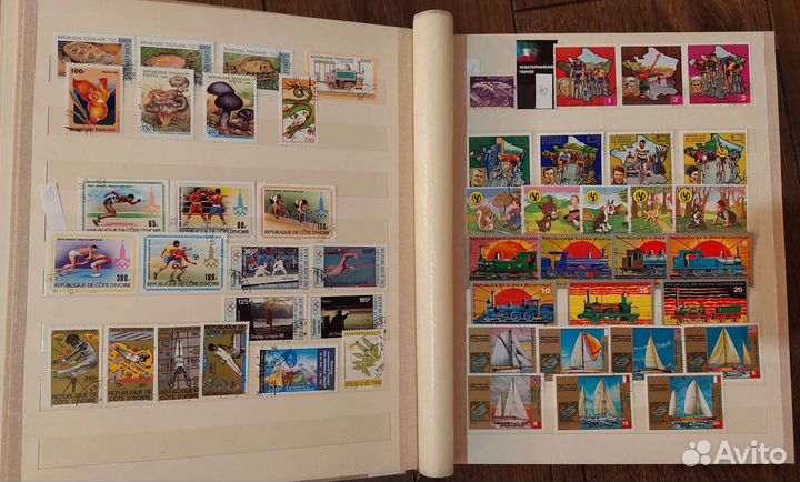 Альбом Почтовые марки Африка и Персидский залив