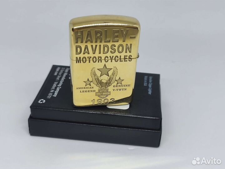 Зажигалка zippo armor Harley Davidson