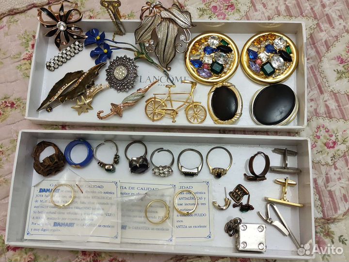 Бижутерия, броши, СССР