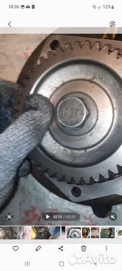 Помпа CAT137-1342, Теплообменник Cat 7Е2661