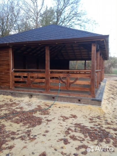 Беседка из дерева