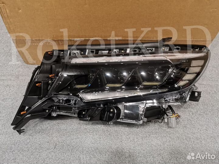 Фары Toyota Land Cruiser Prado 150 тюнинг c 2017