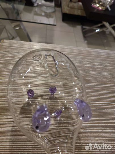 232812 Копилка стеклянная свинка