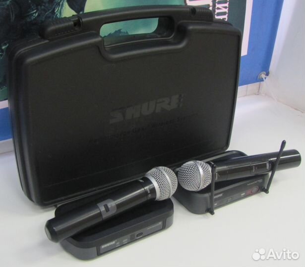 Микрофоны Shure SM58 Beta58 /87 2ш Вокал Радио Pro