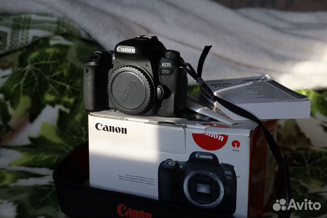 Canon 77d как новый объявление продам
