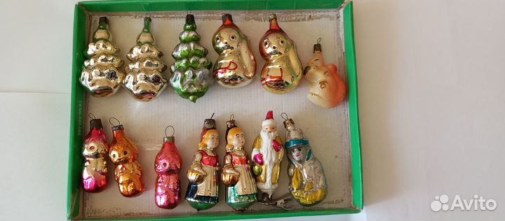 Елочные игрушки СССР